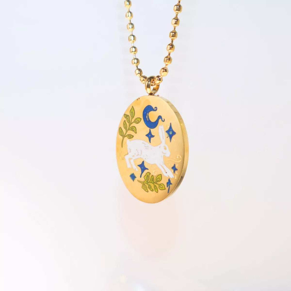 Stainless Steel Pendant Necklace - Trendsi - Flyclothing LLC