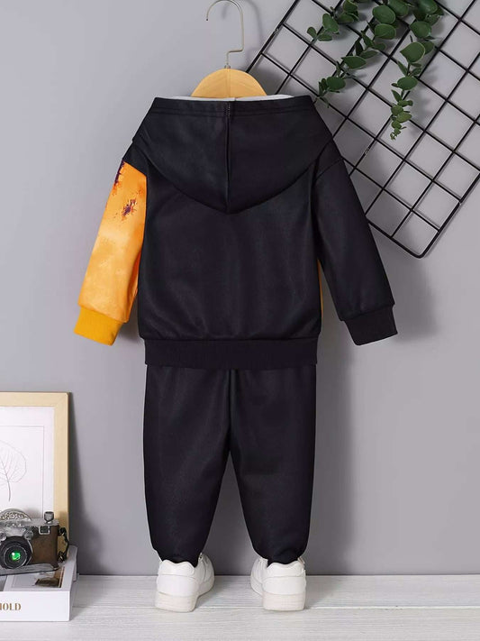 Children's Wild Boy Hoodie and Pants Set - Trendsi - Flyclothing LLC