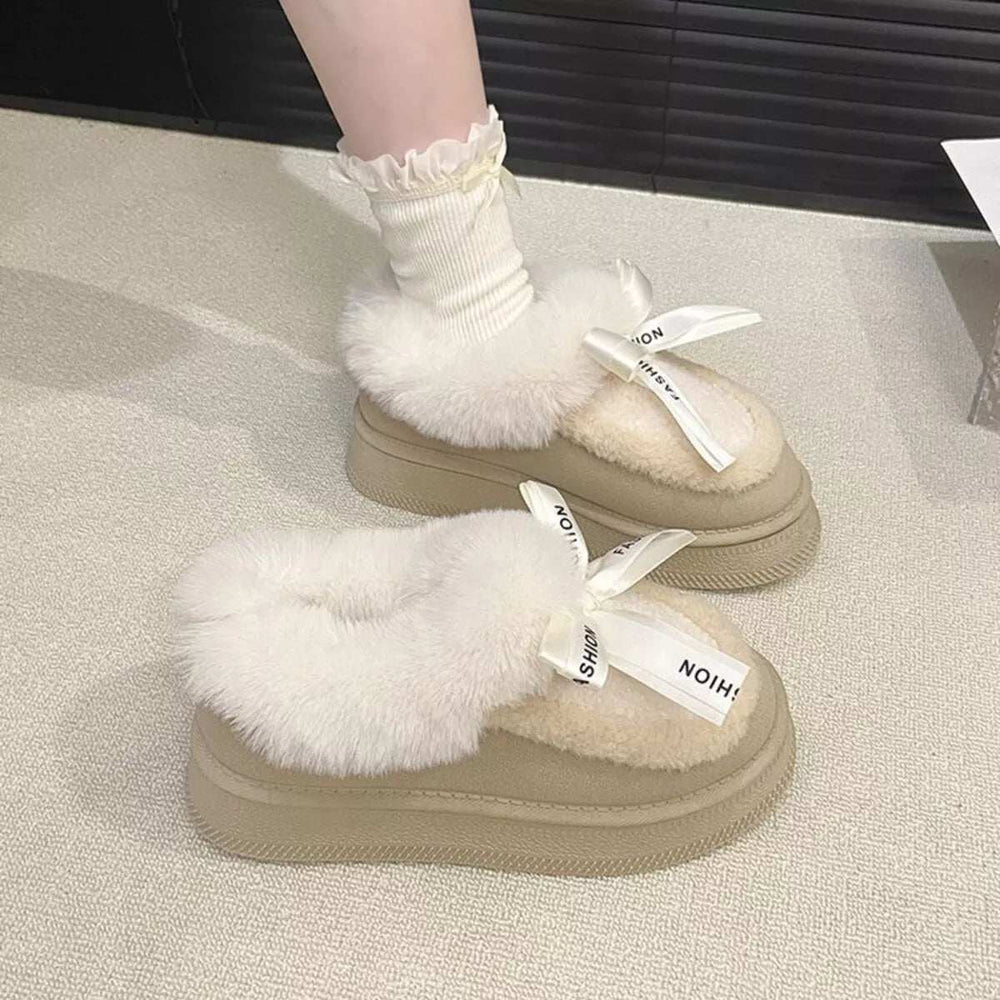 Round Toe Platform Boots - Trendsi - Flyclothing LLC