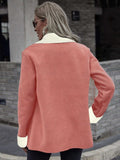 Open Front Long Sleeve Jacket - Trendsi - Flyclothing LLC