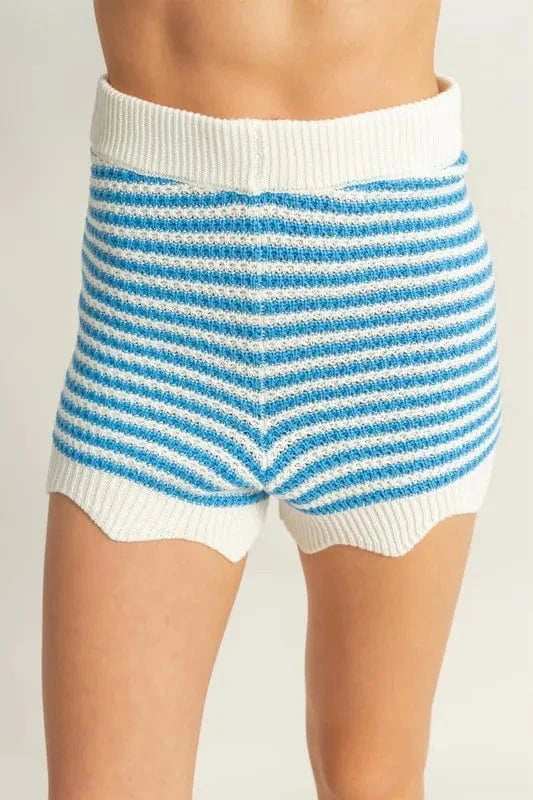 HYFVE Striped Cropped Tank and Shorts Set - Trendsi - Flyclothing LLC