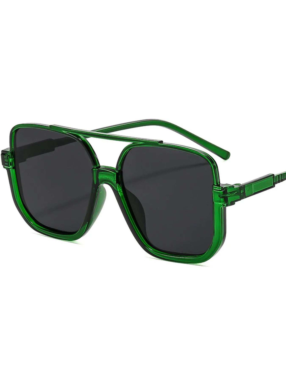 Oversized Square Frame Fashion Sunglasses - Trendsi - Flyclothing LLC