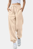 Elastic Waist Joggers with Pockets - Trendsi - Flyclothing LLC