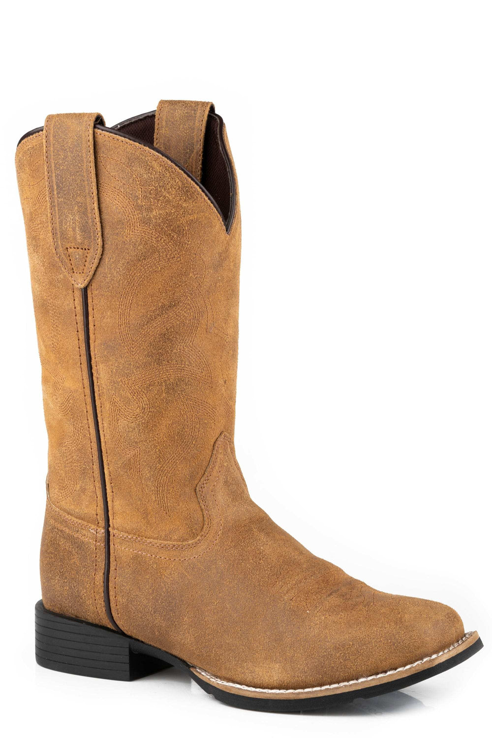 Roper Womens Tan Oiled Suede Leather - Roper - Flyclothing LLC