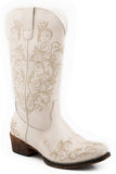 Roper Womens Vintage White Faux Leather - Roper - Flyclothing LLC