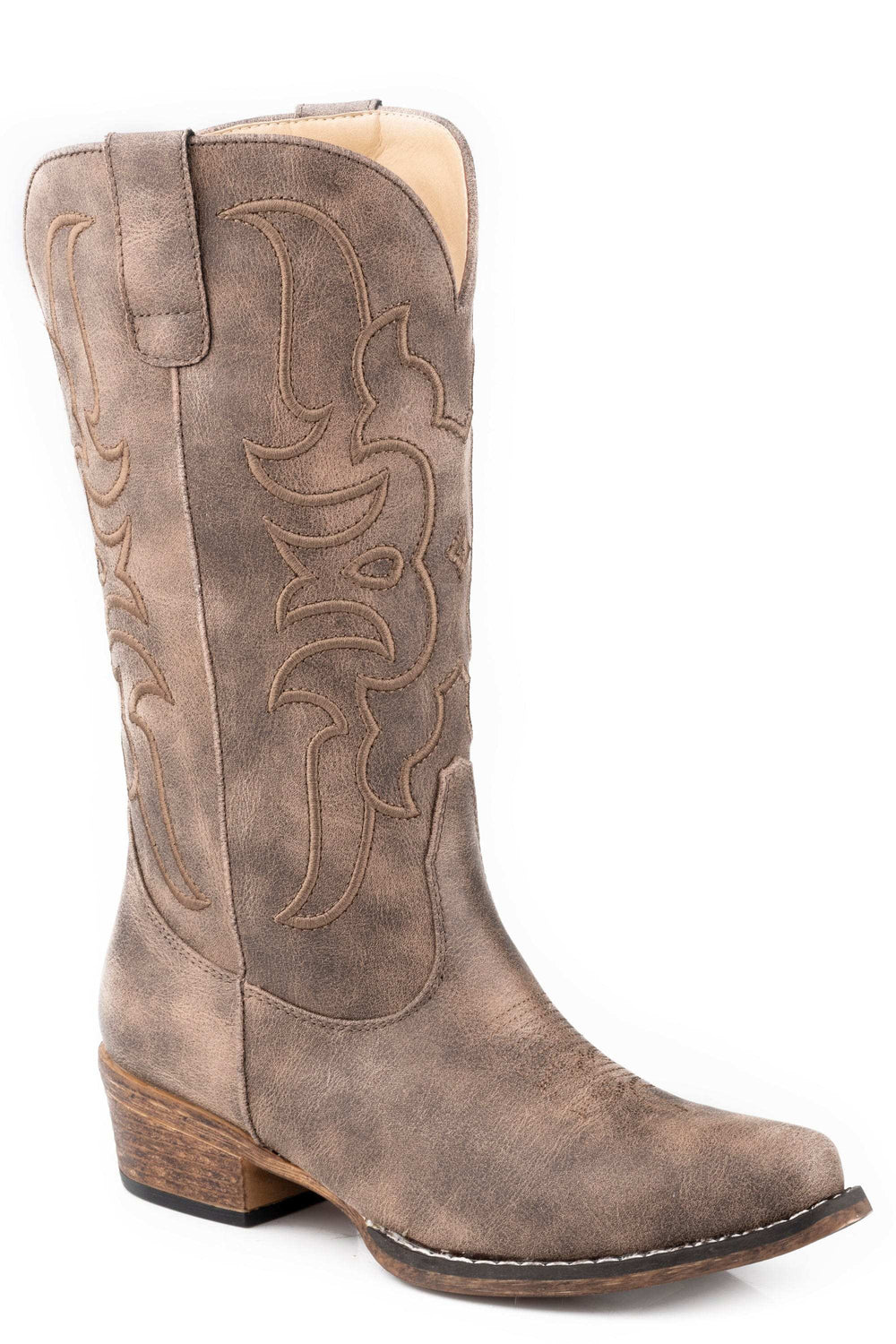 Roper Womens Vintage Brown Faux Leather Upper - Roper - Flyclothing LLC