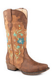 Roper Womens Vintage Brown And Tan Upper - Roper - Flyclothing LLC
