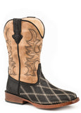 Roper Big Boys Black Vamp Tan Upper - Roper - Flyclothing LLC