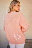 And The Why WIFEY & Heart Round Neck Sweater - Trendsi - Flyclothing LLC
