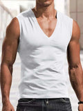 Men's Plus Size V-Neck Tank - Trendsi - Flyclothing LLC