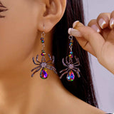 Halloween Spider Dangle Earrings - Trendsi - Flyclothing LLC