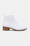 Beast Fashion PU Leather Block Heel Boots - Trendsi - Flyclothing LLC