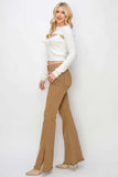RISEN Bailey Full Size High Waist Side Slit Flare Jeans - Trendsi - Flyclothing LLC