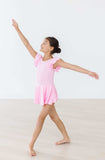 Bubblegum Pink S/S Twirl Leotard - Mila & Rose ® - Flyclothing LLC