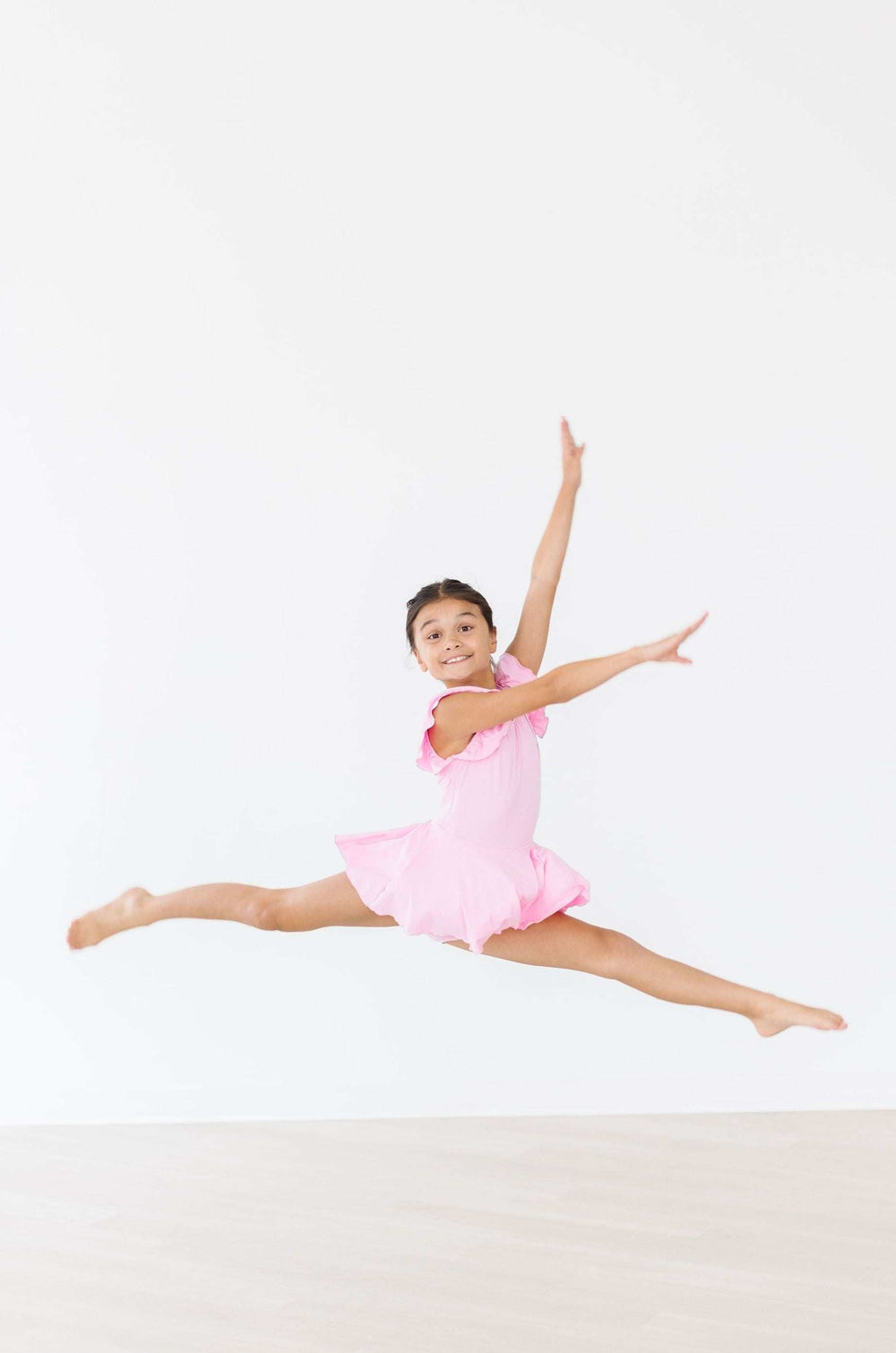 Bubblegum Pink S/S Twirl Leotard - Mila & Rose ® - Flyclothing LLC