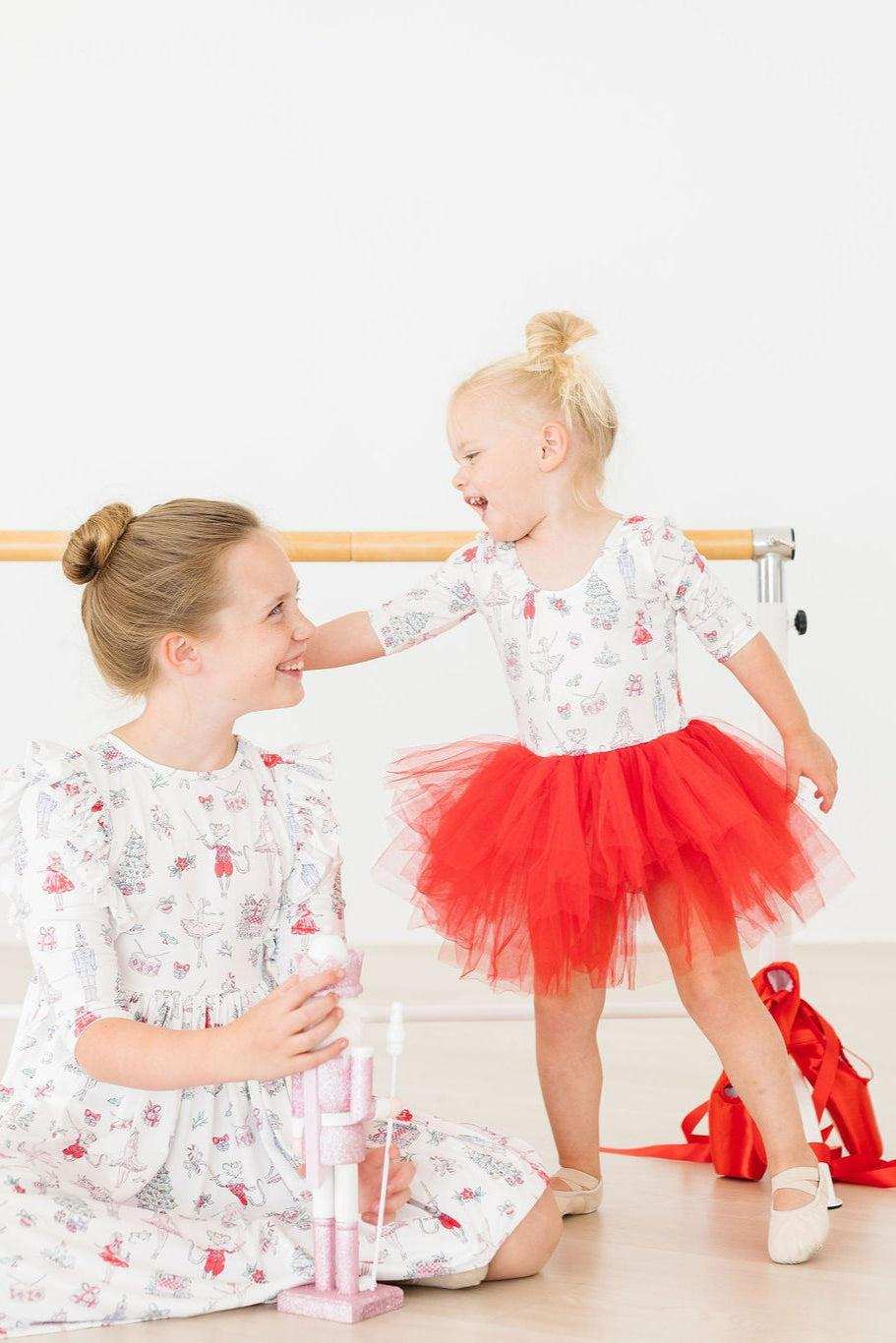 Clara's Christmas 3/4 Tutu Leotard - Mila & Rose ® - Flyclothing LLC