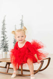 Red 3/4 Tutu Leotard - Mila & Rose ® - Flyclothing LLC