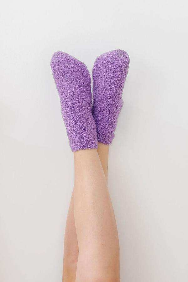 Lilac Cozy Socks - Mila & Rose ® - Flyclothing LLC