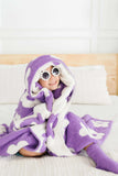 Lilac/Coconut Flower Cozy Blanket - Mila & Rose ® - Flyclothing LLC