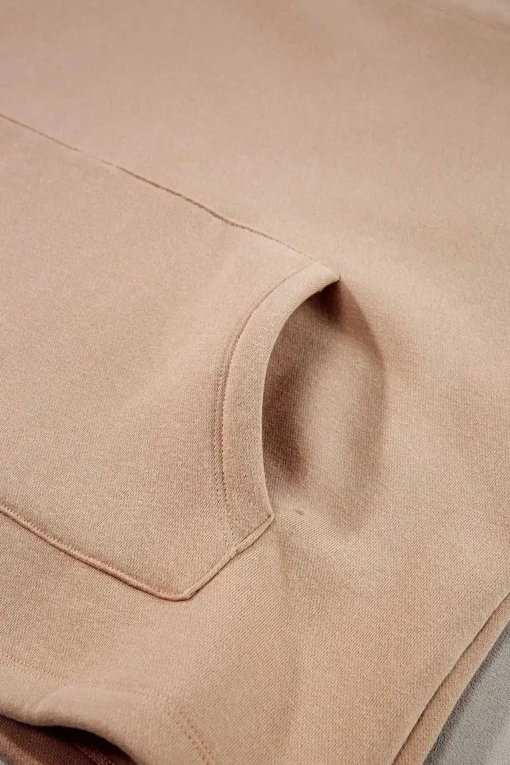 Drawstring Turtleneck Long Sleeve Sweatshirt - Trendsi - Flyclothing LLC