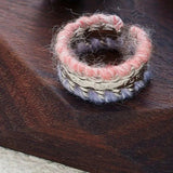 Brass Yarn-Wrapped Open Ring - Trendsi - Flyclothing LLC