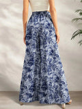 Printed Wide Leg Pants - Trendsi - Flyclothing LLC