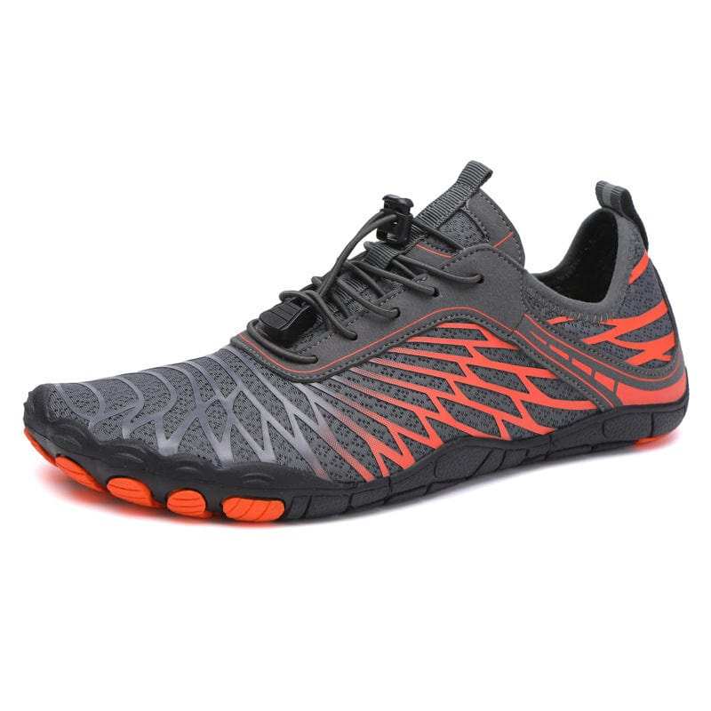 Elastic Lock Laces Mesh Breathable Hike Footwear - Trendsi - Flyclothing LLC