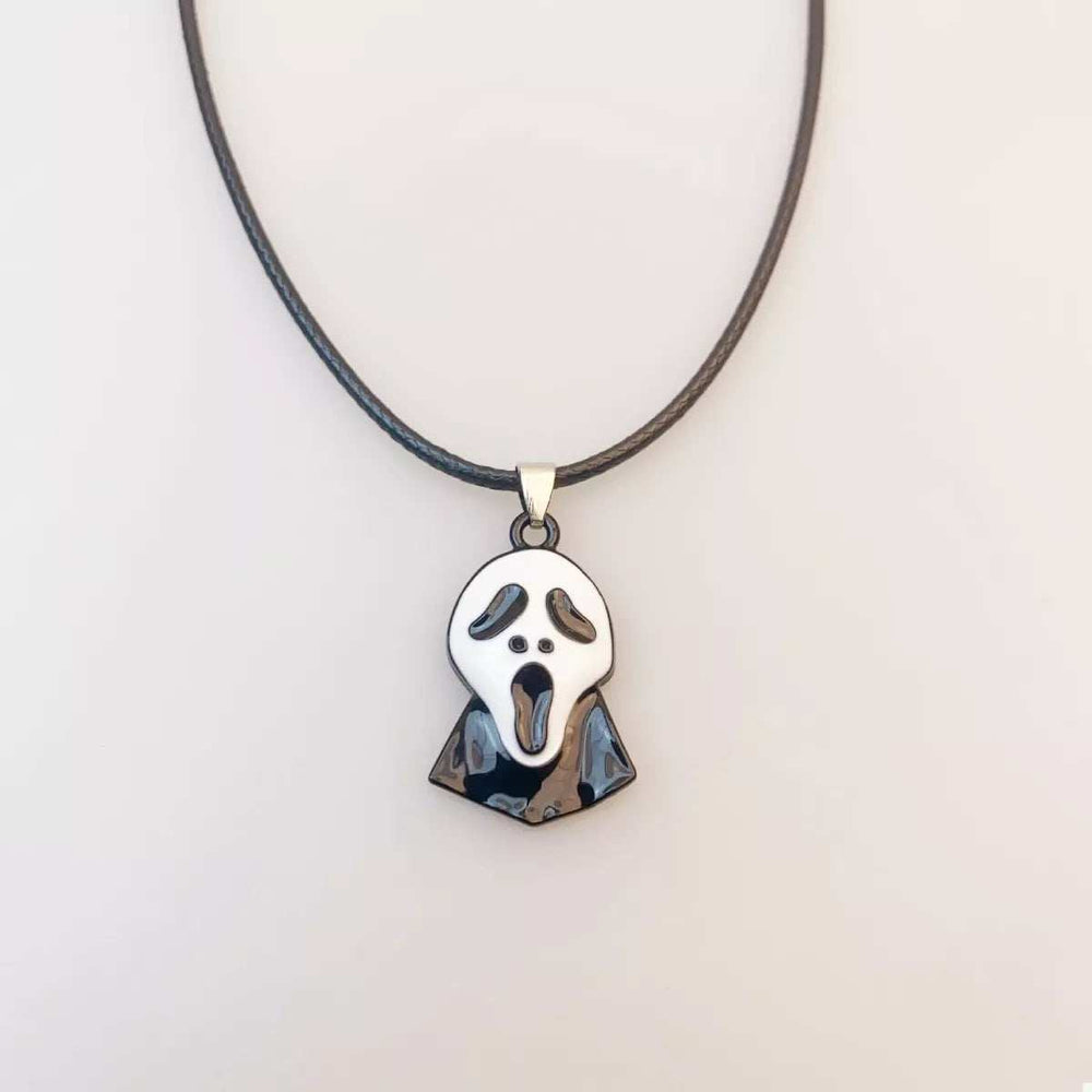 Halloween Ghost Pendant Necklace - Trendsi - Flyclothing LLC