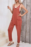 Scoop Neck Spaghetti Strap Jumpsuit - Trendsi - Flyclothing LLC