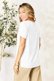 Basic Bae Bamboo Full Size Round Neck Short Sleeve T-Shirt Plus Size - Trendsi - Flyclothing LLC