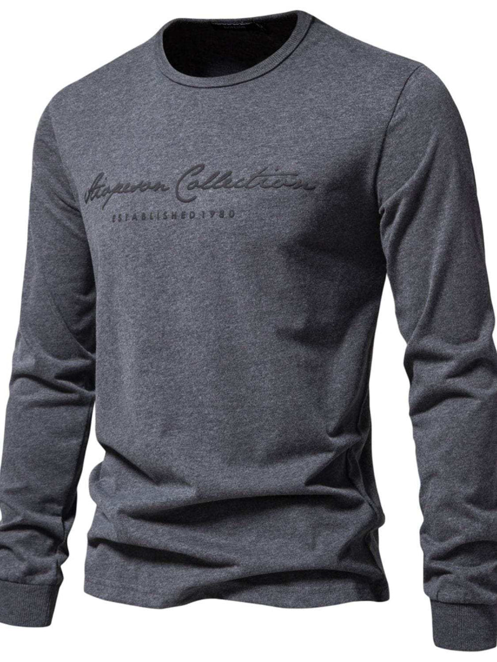 Men's Round Neck Letter Graphic T-Shirt - Trendsi - Flyclothing LLC