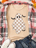 Ghost Bat Halloween Holiday Graphic Tee - Trendsi - Flyclothing LLC