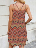 Printed Scoop Neck Cami Dress - Trendsi - Flyclothing LLC