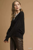 Umgee Button-Front V-Neck Knit Cardigan - Trendsi - Flyclothing LLC