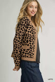 Umgee Leopard Print Button-Down Cardigan - Trendsi - Flyclothing LLC
