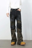 Men's Frayed Hem Camouflage Jeans - Trendsi - Flyclothing LLC