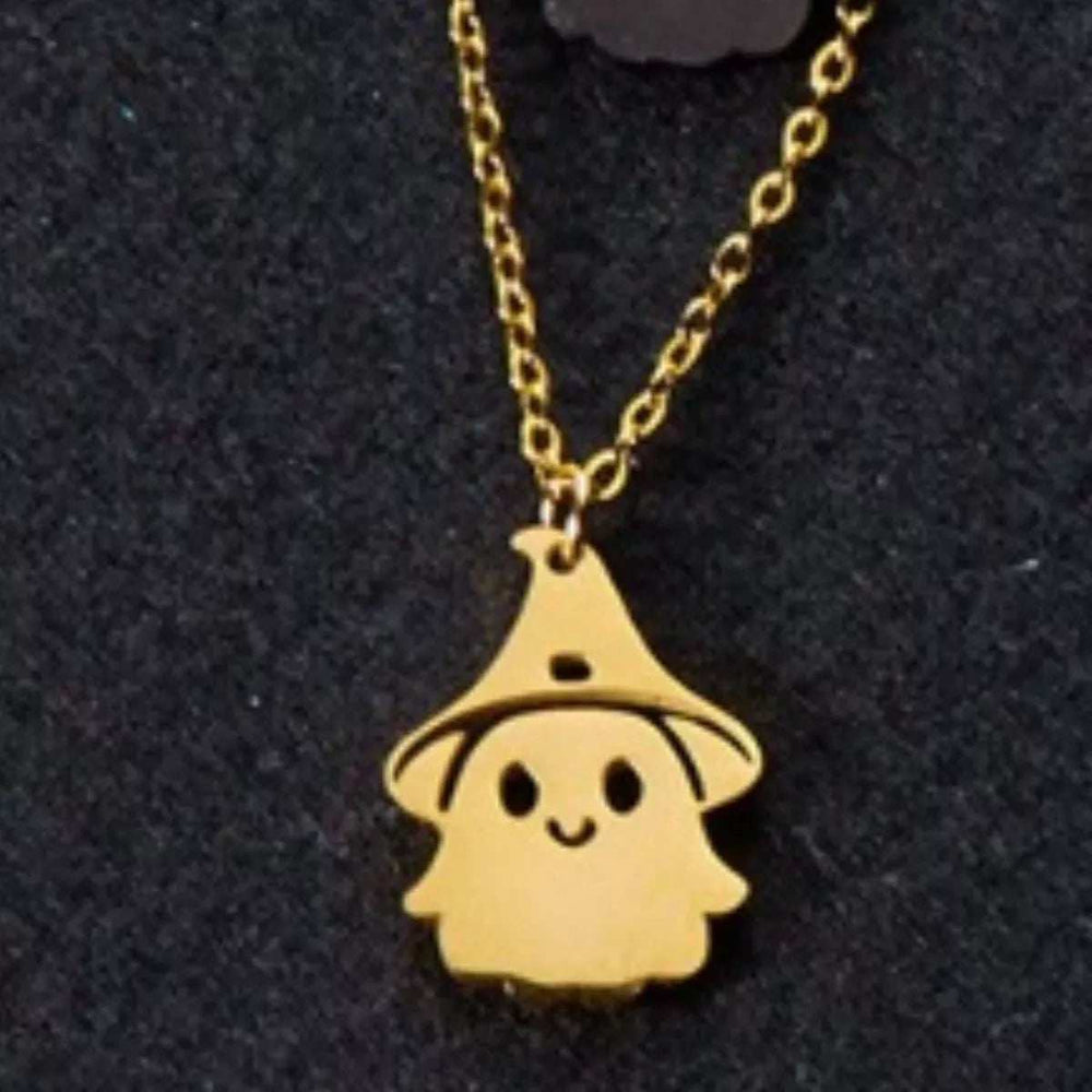 Halloween Ghost Pendant Necklace - Trendsi - Flyclothing LLC