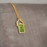 18K Gold-Plated Titanium Steel Pendant Necklace - Trendsi - Flyclothing LLC