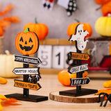 Halloween Wooden Signpost Ornaments - Trendsi - Flyclothing LLC