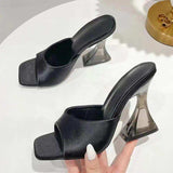Open Toe High Heel Sandals - Trendsi - Flyclothing LLC