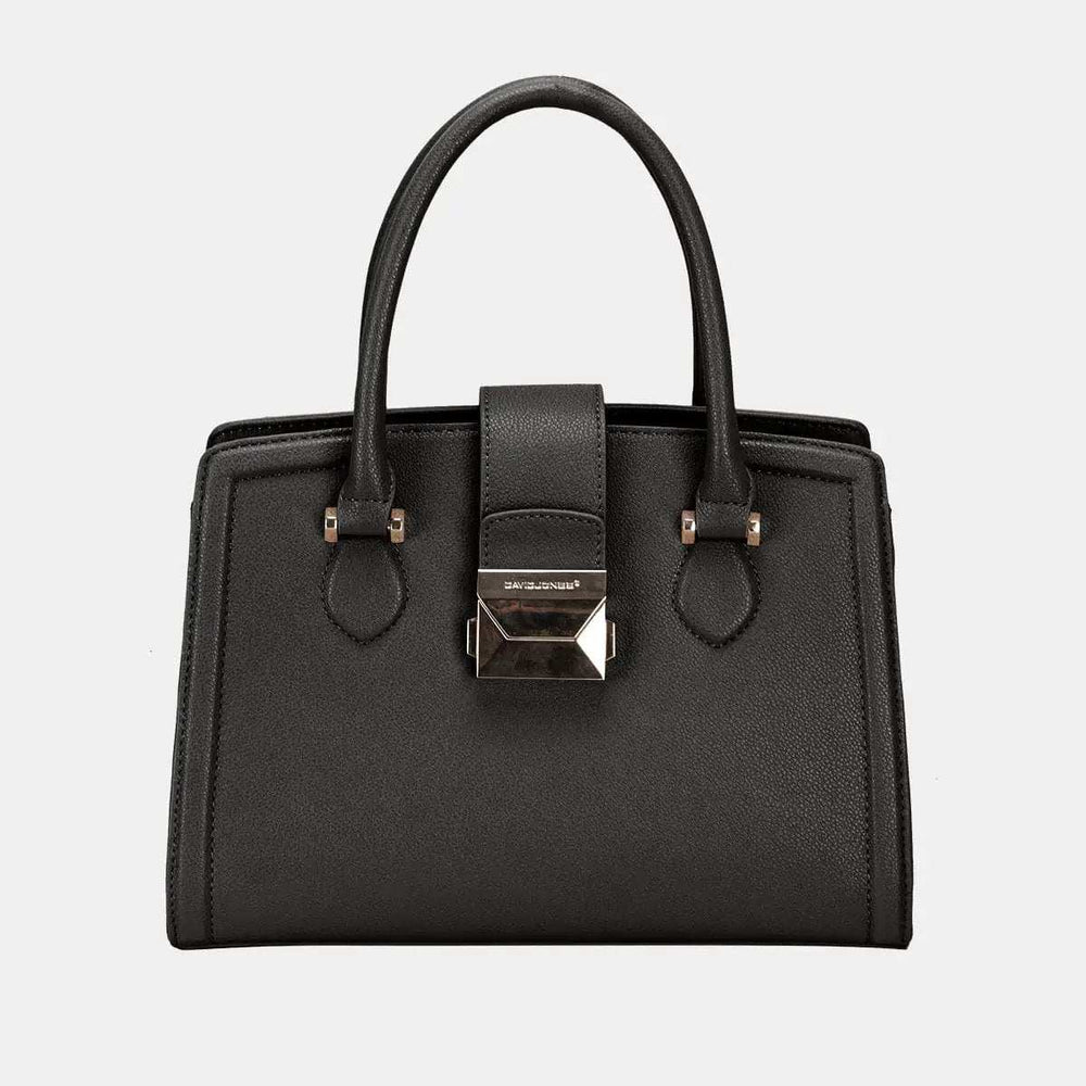 David Jones PU Leather Handbag - Trendsi - Flyclothing LLC
