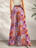 Printed Wide Leg Pants - Trendsi - Flyclothing LLC