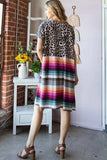 Heimish Full Size Animal Leopard and Stripe Open Cardigan Plus Size - Trendsi - Flyclothing LLC