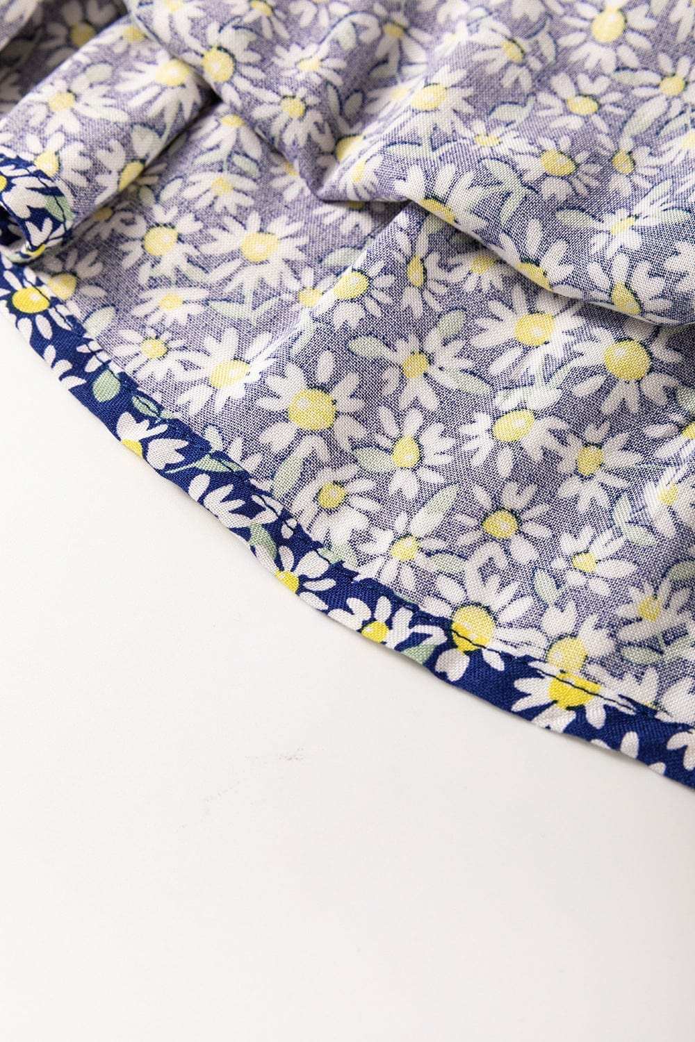 Floral Smocked Square Neck Blouse - Trendsi - Flyclothing LLC