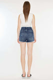 Kancan Raw Hem Button Fly Denim Shorts - Trendsi - Flyclothing LLC