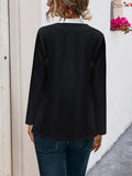Open Front Long Sleeve Cardigan - Trendsi - Flyclothing LLC