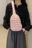Quilted Nylon Crossbody Bag - Trendsi - Flyclothing LLC