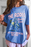 Graphic Round Neck Short Sleeve T-Shirt - Trendsi - Flyclothing LLC