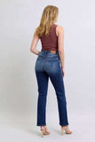Judy Blue Full Size Washed Straight Leg Jeans with Pockets - Trendsi - Flyclothing LLC