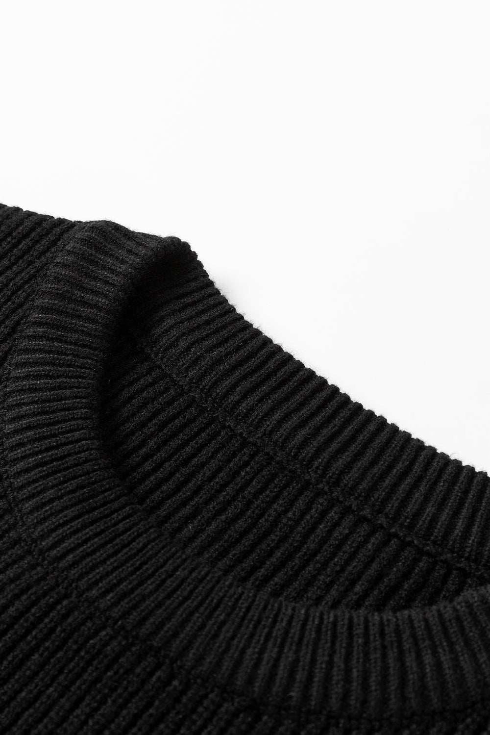 HELLO PUMPKIN Round Neck Long Sleeve Sweater - Trendsi - Flyclothing LLC